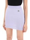 Logo Bea Mini H Line Skirt Purple - VIVIENNE WESTWOOD - BALAAN 5