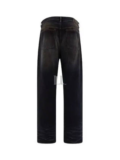 Loose Fit Wide Leg Denim Jeans Dark Blue - ACNE STUDIOS - BALAAN 2