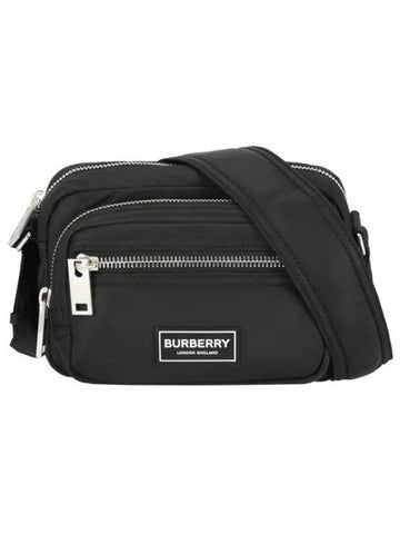 Warner Nylon Cross Bag Black - BURBERRY - BALAAN 1