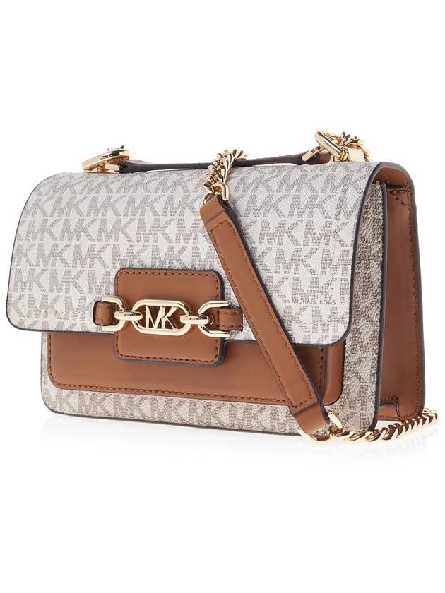 Heather Extra Small Logo Cross Bag White - MICHAEL KORS - BALAAN 3