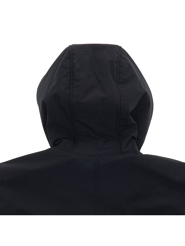 Men's Soft Shell Pure Insulation Technology Primaloft Hooded Jacket Black - STONE ISLAND - BALAAN 10