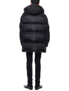 Logo Applique Nylon Puffer Coat Black - BURBERRY - BALAAN 6