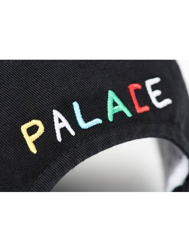 JCDC2 6Panel Cap Black JCDC2 6Panel Black - PALACE - BALAAN 6