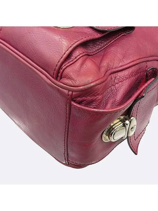 burgundy shoulder bag - MARC JACOBS - BALAAN 4