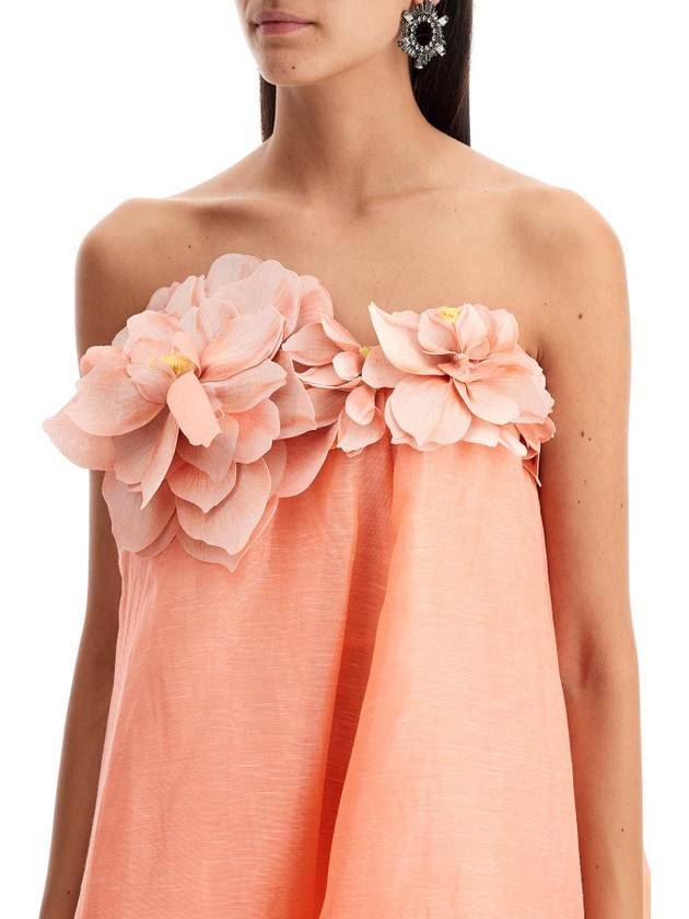 "mini organza dress with petal - ZIMMERMANN - BALAAN 4