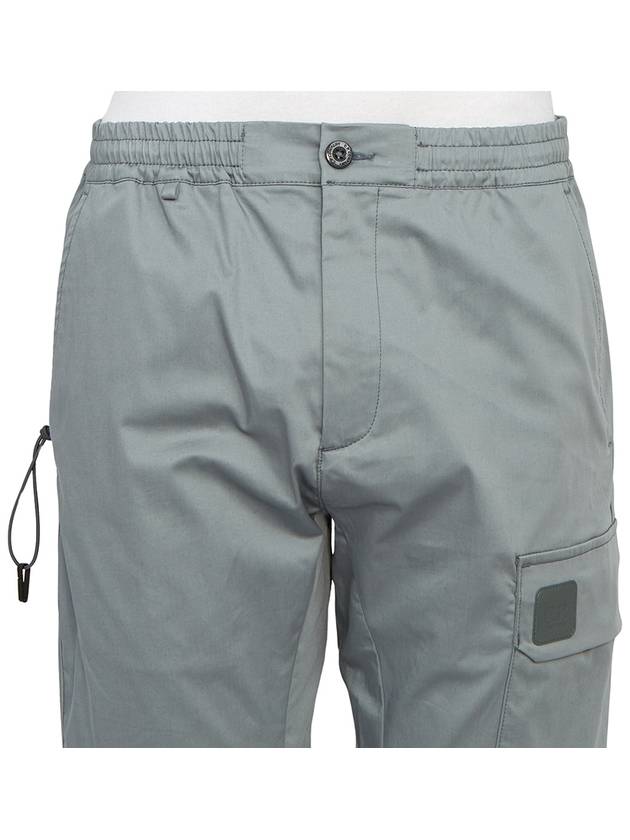 Drawstring Waist Satin Cargo Straight Pants Turbulence - CP COMPANY - BALAAN 6