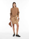 Pilly Cashmere Knit Top Brown - MAX MARA - BALAAN 5