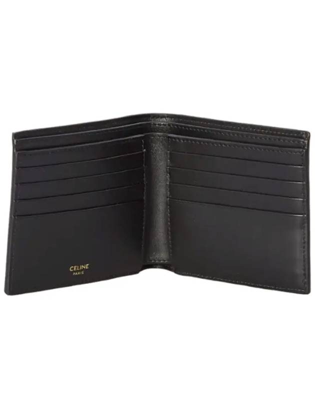 Logo Triomphe Bilford Half Wallet Black - CELINE - BALAAN 5