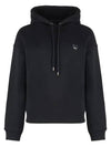 Bold Fox Head Patch Comfort Hoodie Black - MAISON KITSUNE - BALAAN 2