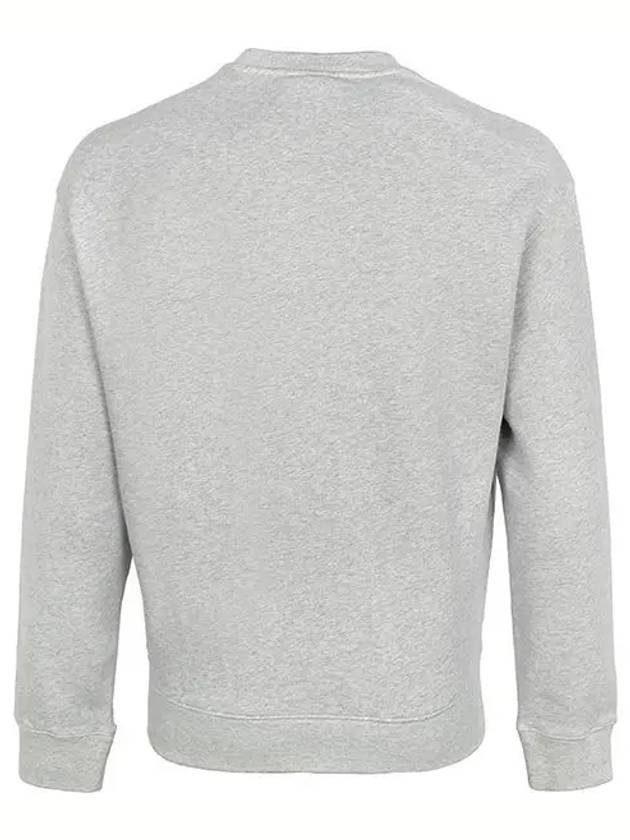 Logo Print Sweatshirt Grey - MAISON KITSUNE - BALAAN 3