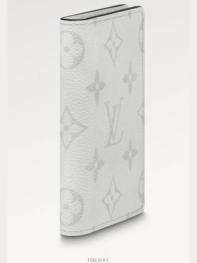 Pocket Organizer Card Wallet White - LOUIS VUITTON - BALAAN 3