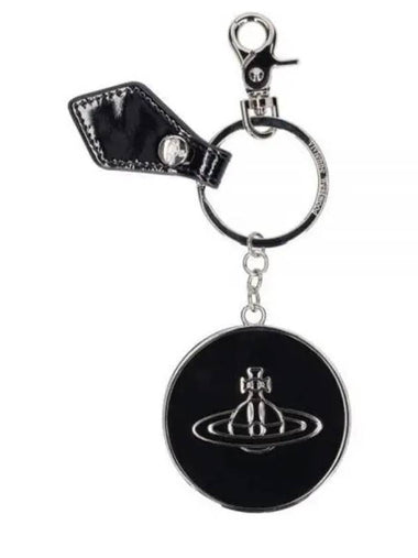 24 SHINY PATENT MIRROR KEYRING 82030102U OM000G N401 - VIVIENNE WESTWOOD - BALAAN 1