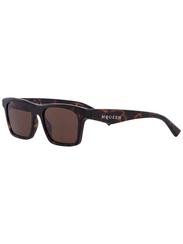 rectangular tortoiseshell sunglasses - ALEXANDER MCQUEEN - BALAAN 2