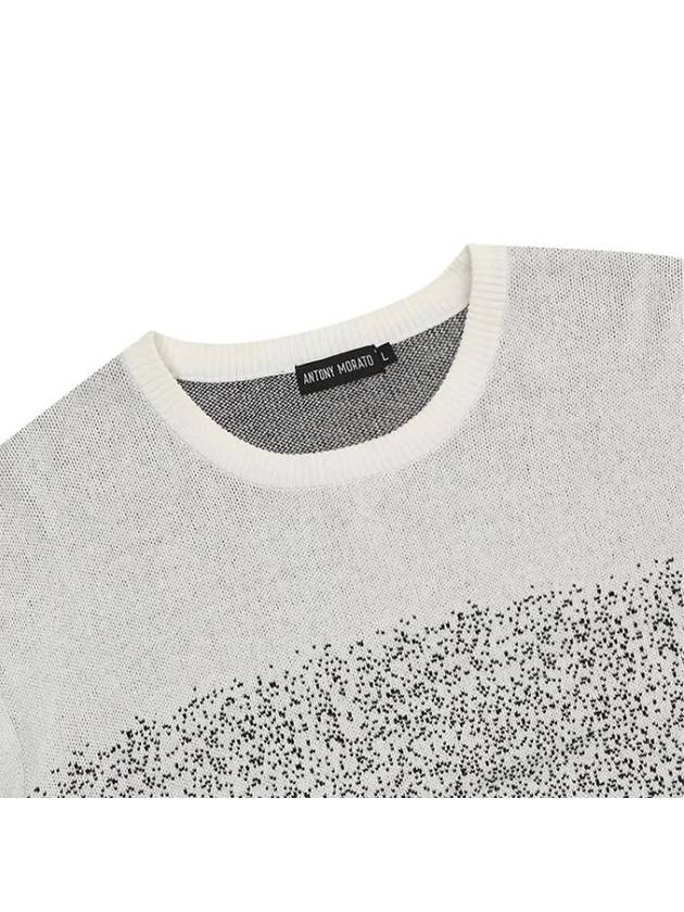 Gradient color scheme sweatshirt NIT123 - IKALOOOK - BALAAN 6