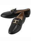 Tods T Timeless Leather Loafers Black - TOD'S - BALAAN 7