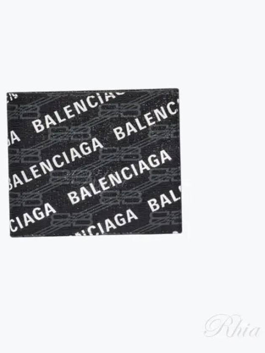 BB Monogram Signature Half Wallet 594549 - BALENCIAGA - BALAAN 1