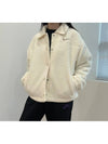 Fleece Jacket FB8708 113 Cream Ivory WOMENS L XL Asian Fit - NIKE - BALAAN 2