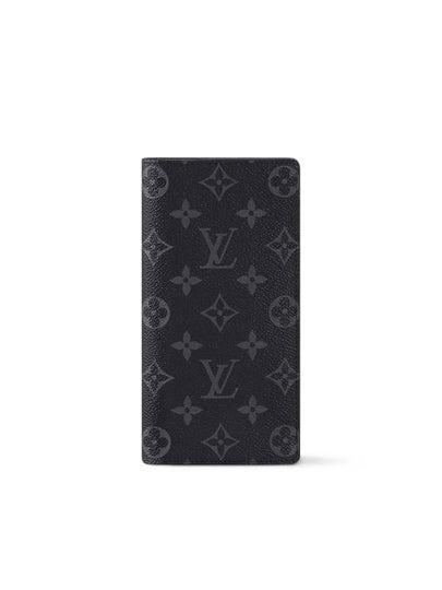 Brazza Monogram Long Wallet Black - LOUIS VUITTON - BALAAN 2