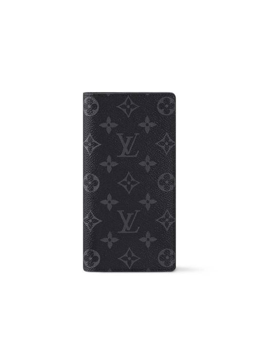 Brazza Wallet Monogram Eclipse - LOUIS VUITTON - BALAAN 2