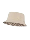 Oblique Reversible Bucket Hat Beige - DIOR - BALAAN 2