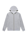 Men's Two-Way Logo Hooded Zip-Up Gray SW23PTS01GE - SOLEW - BALAAN 1