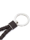 Intrecciato Leather Key Holder Fondant - BOTTEGA VENETA - BALAAN 6