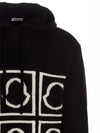 9C00013 M1240 999 Black Men's Hoodie - MONCLER - BALAAN 4