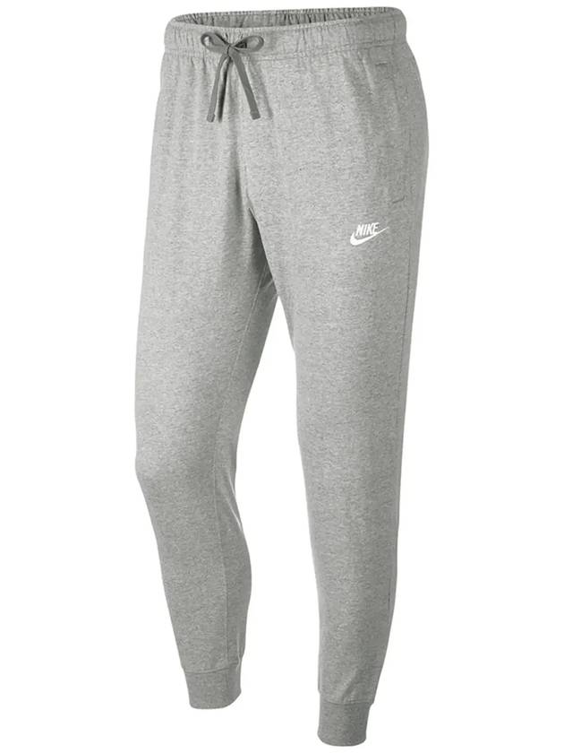 NSW Club Jersey Jogger Track Pants Grey - NIKE - BALAAN 7