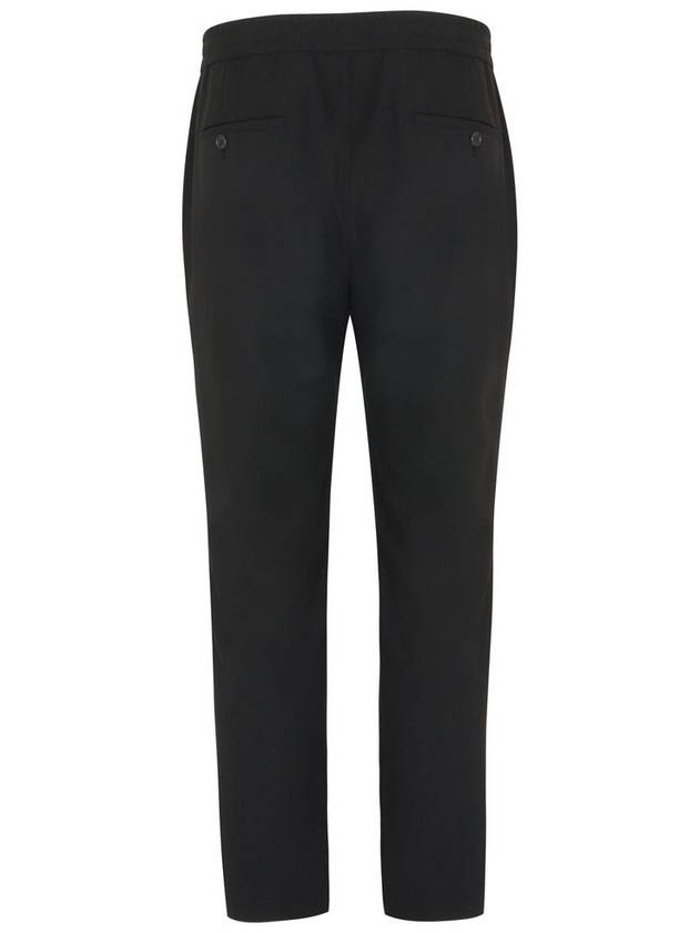 Men's Tapered One-Tuck Banding Pants Black SW21EPA03BK - SOLEW - BALAAN 3