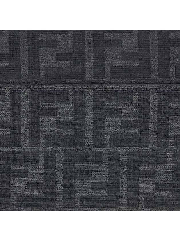 Peekaboo Pocket Clutch Bag Black - FENDI - BALAAN 10