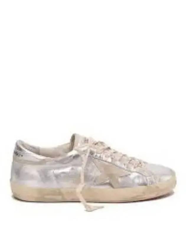 Superstar Classic Low Top Sneakers Silver - GOLDEN GOOSE - BALAAN 2