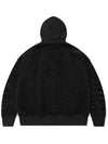 V2 Laird Effected Corduroy Hooded Jacket Black - PHOS333 - BALAAN 3