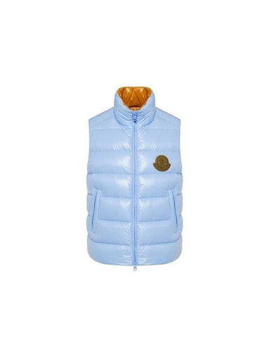 Parke Padding Vest Blue - MONCLER - BALAAN 1