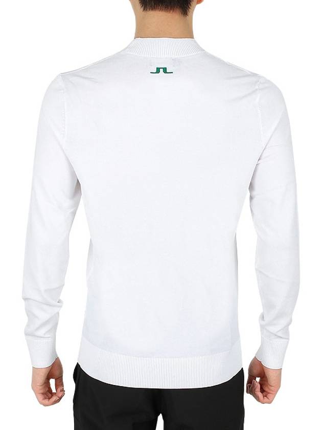 Golf Gus Crew Neck Knit Top White - J.LINDEBERG - BALAAN 5