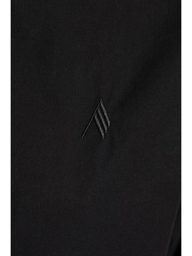 The Attico Logo Shirt, Women's, Black - THE ATTICO - BALAAN 5