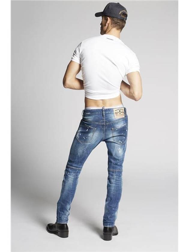 City Biker Jeans Blue - DSQUARED2 - BALAAN 8