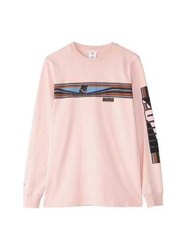 Graphic Long Sleeve T-Shirt Rose Dust - PUMA - BALAAN 1