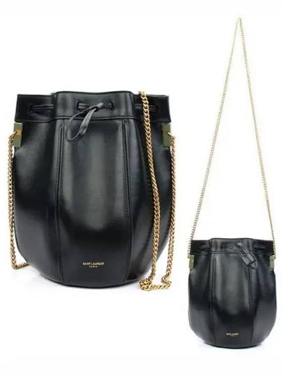 Talitha small bucket shoulder bag black - SAINT LAURENT - BALAAN 2