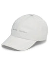 Logo Print Baseball Ball Cap White - BRUNELLO CUCINELLI - BALAAN 2