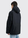 Ghost Piece Nylon Hooded Jacket Black - STONE ISLAND - BALAAN 3