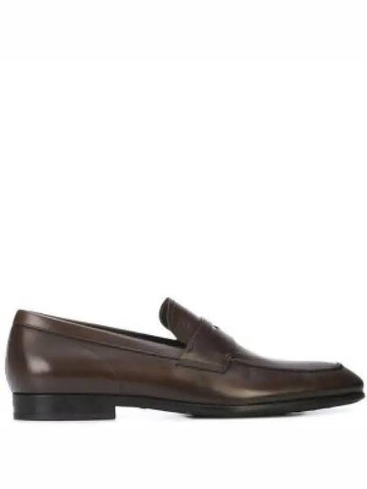 Men's Penny Leather Loafers Brown - TOD'S - BALAAN 2