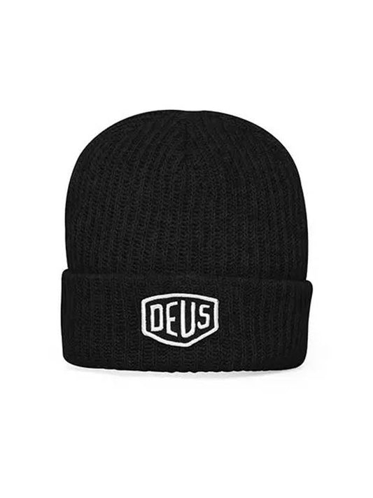 DMW47269 BLK Shield Beanie - DEUS EX MACHINA - BALAAN 1