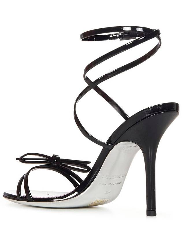 Sandals HSW0226 16805217 2124 BLACK - DSQUARED2 - BALAAN 4