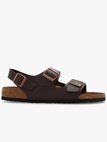 Birkenstock ‘Milano BS’ Sandals, Men's, Brown - BIRKENSTOCK - BALAAN 1