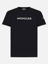 Men s Short Sleeve Logo T Shirt 8C0003489AJS 999 Black - MONCLER - BALAAN 2