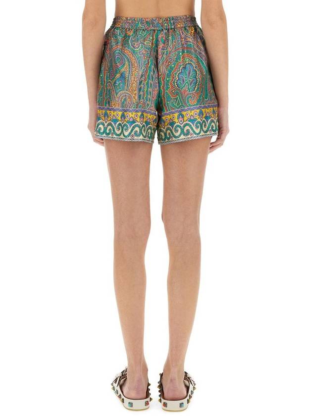 Etro Silk Shorts - ETRO - BALAAN 3