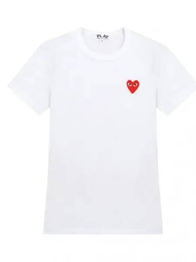 Red Heart Waffen Short Sleeve T Shirt Women s - COMME DES GARCONS - BALAAN 1