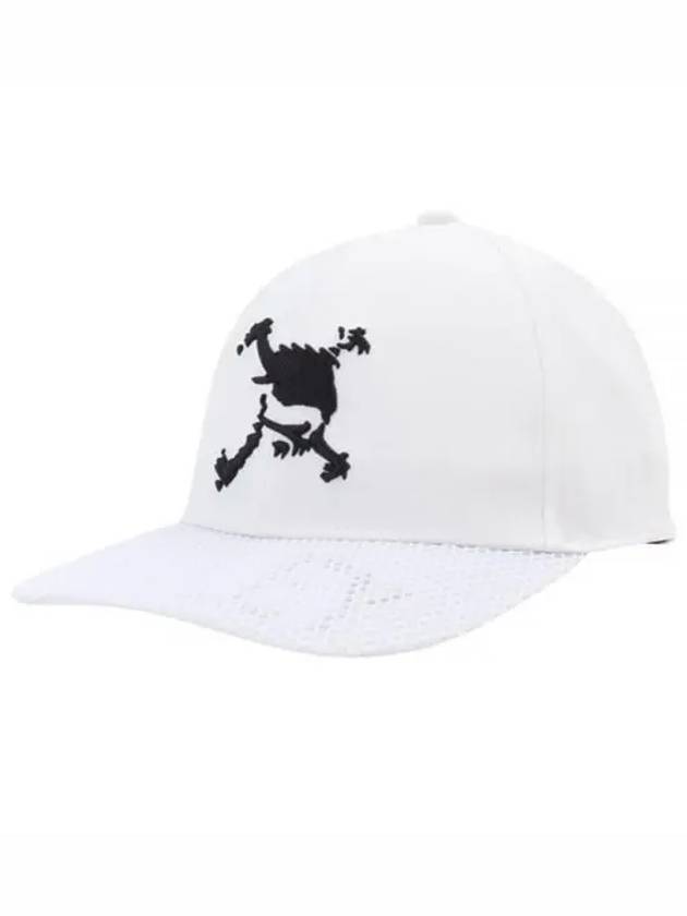 24 SKULL BRIM LOGO CAP 0 FOS901705 white - OAKLEY - BALAAN 1