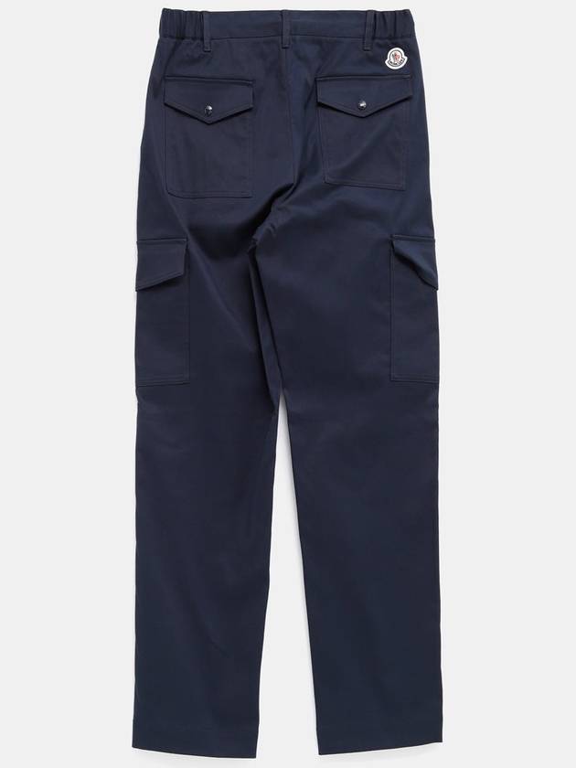 Gabardine Track Pants Royal Blue - MONCLER - BALAAN 3