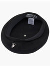 K3107ST BLACK 3107 Wool Jacks Wool Beret - KANGOL - BALAAN 3